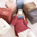 1.46 Dollar Model DYK001 Fleece Wholesale Winter Home Plus Size Women's Pants Trousers 5 Colors Toch Soft