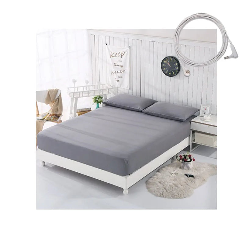Grounding Fitted Sheets 5%silver Ion Silver Fiber Solid Grade Bed Sheet With Cord
