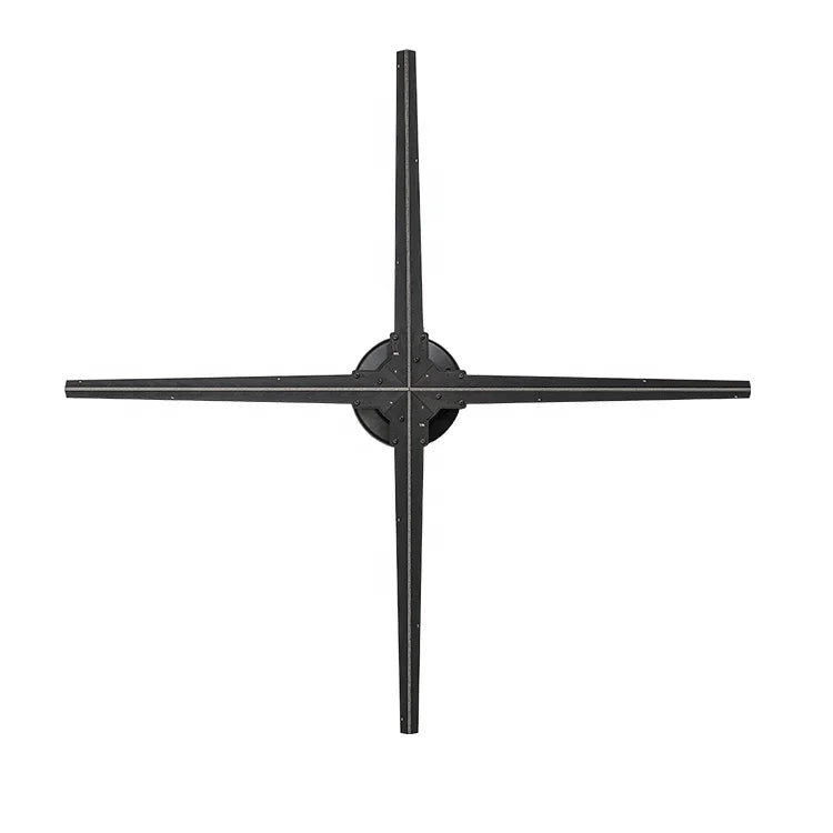3D Projecteur Holographique Large Szie Hologram Led Fan 3D Hologram 100cm