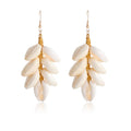 Aretes De Mujer Shell Earrings Boho Retro Natural Shell Drop Earrings for Women Jewelry Wholesale