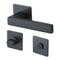 Factory Supply Custom Full Sizes Stainless Steel Window Remove Doors Locks and Handles Matt Black Lever Door Handle