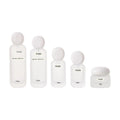 30ml 50ml 100ml 120ml Frosted Empty Glass Oil Spray Serum Lotion Pump Bottle White Plastic Pump Head Screw Cap Skin Care Cream