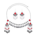 Vintage Ethnic Hair Jewelry Set for Women Turkey Asian Kazakhs Headpiece Earrings & Headband Coin Tassel Chains for Weddings
