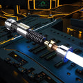 Custom LED Obi-Wan Lightsaber Restore Aluminum Alloy Hilt Dueling Saber Smooth Swing Sound Effects RGB Colors FX Collector LGT