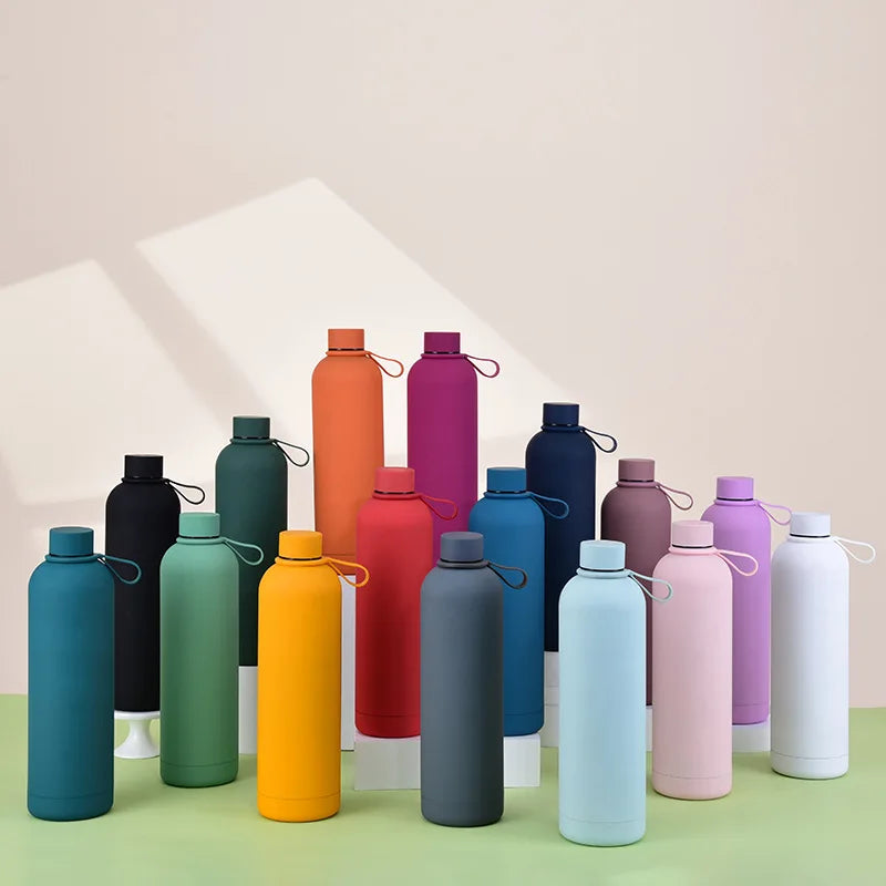 Vacuum Flask 1000ml 750ml 500ml Thermos Bottles 304 Stainless Steel Vacuum Flask Sports Gym Insulated Water Thermos Bottle