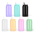 16oz Customized Colorful Mason Can Tumbler 304 Stainless Steel Water Cup Double Wall Insulated Mugs  Without Handle 480ml