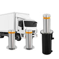K4 Crash Rating Certificate Residential Driveway Bollards Automatic Electric Bollards With Control Box