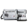 Custom 4 Pcs Baby Diaper Caddy Organizer Crossbody Diaper Bag Large Capacity Waterproof High Quality Mommy Shoulder Tote Bag