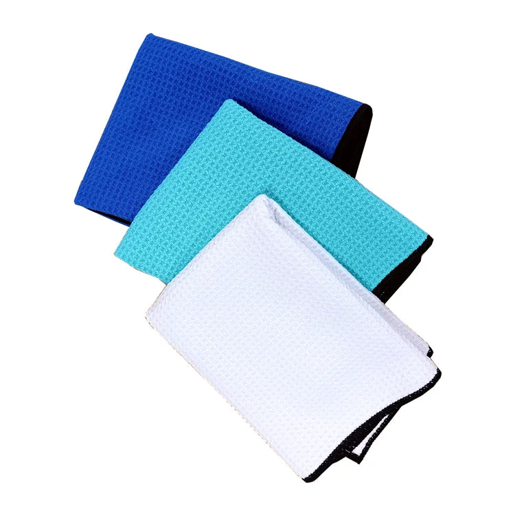 Wholesale Microfiber Dish Towels Kitchen Drying Towel Waffle Weave White Hand Towel for Sublimation Printing