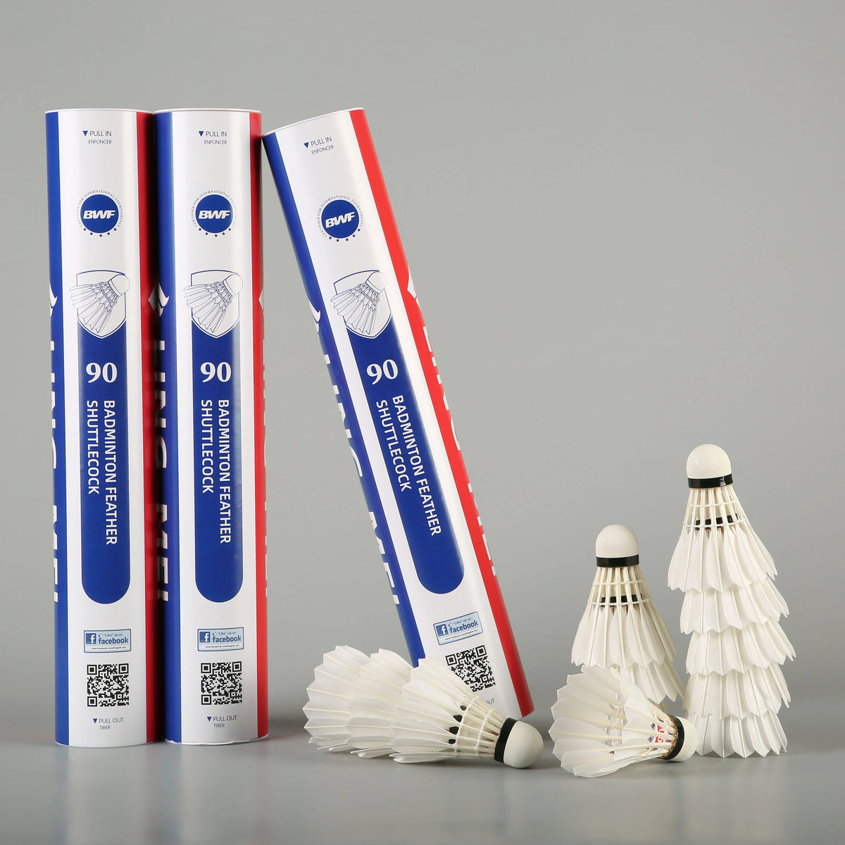 Stable Flight LingMei 90 Shuttlecock Class a Goose Feather Badminton Shuttlecock MegaBDM