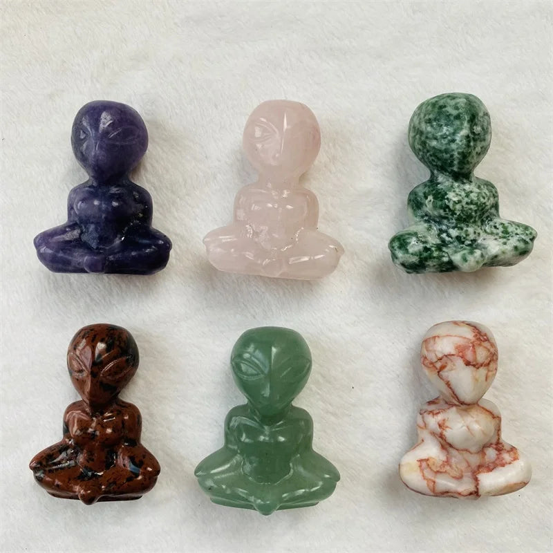 Wholesale Natural Polishing Crystal Extra-terrestrial Quartz Crystals Alien for Decoration