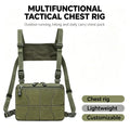 Portable Lightweight Mini Tactical Chest Rig Bag with Adjustable Shoulder Straps