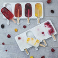 4-Piece Sustainable Silicone Ice Cream Mould 4-Cavity Cake Pop Baking Molds for Ice Lolly Ice Cream Maker Tool