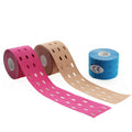 High Elastic Hypoallergenic Breathable Kinesiology Tape Waterproof Muscle Recovery Sports Wrap Therapeutic Sports Tape Punched