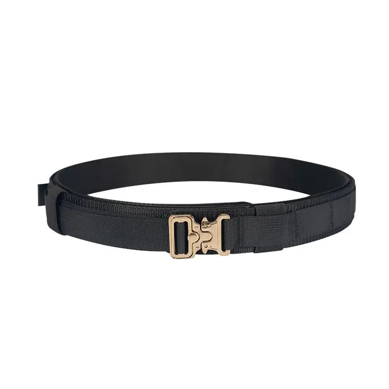 OEM/ODM Durable Nylon Men's Quick Release Tactical Belt for Outdoor Hunting
