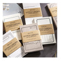 30 Sheets NEW Design Retro Decorative Material Writing Paper Memo Pad Message Letter Card Note DIY Notepad Stationery Supplies