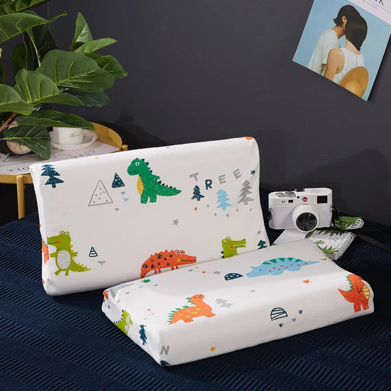 Comfortable Kids Latex Pillow Baby Cartoon Pillow case Natural Class High Quality Pillow Manufacturers Lovely fairy Talepattern