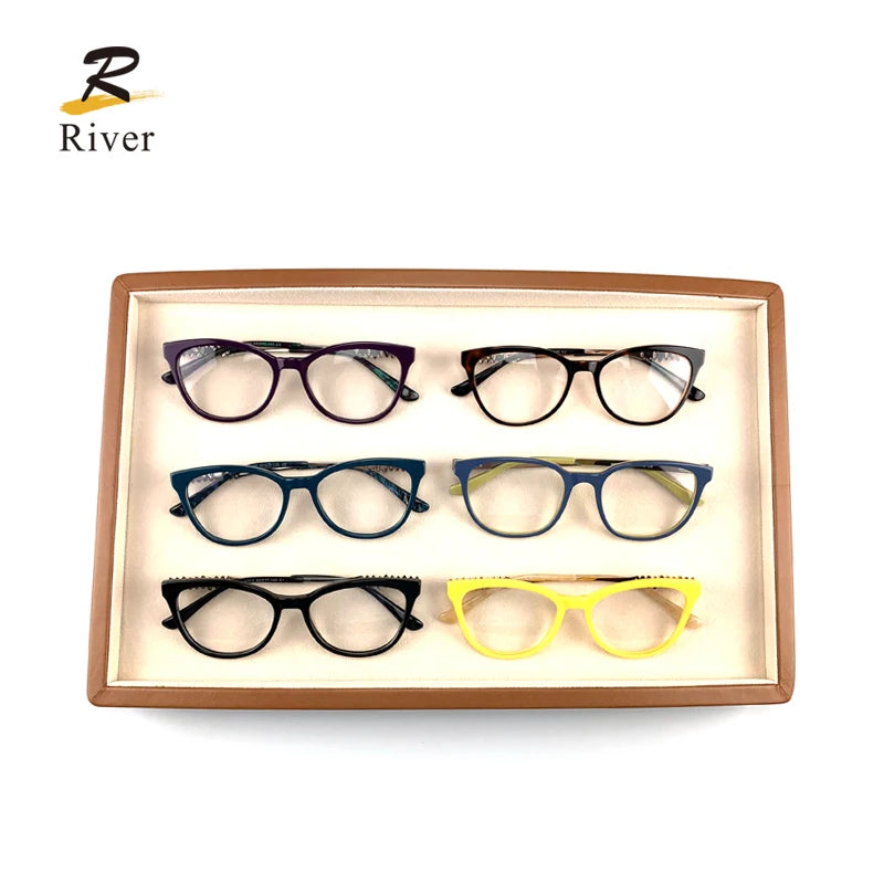 Eyeglass Storage  Box  Sun Glasses Case Box  Eye Wear Display Tray Case Eyeglass Display Tray
