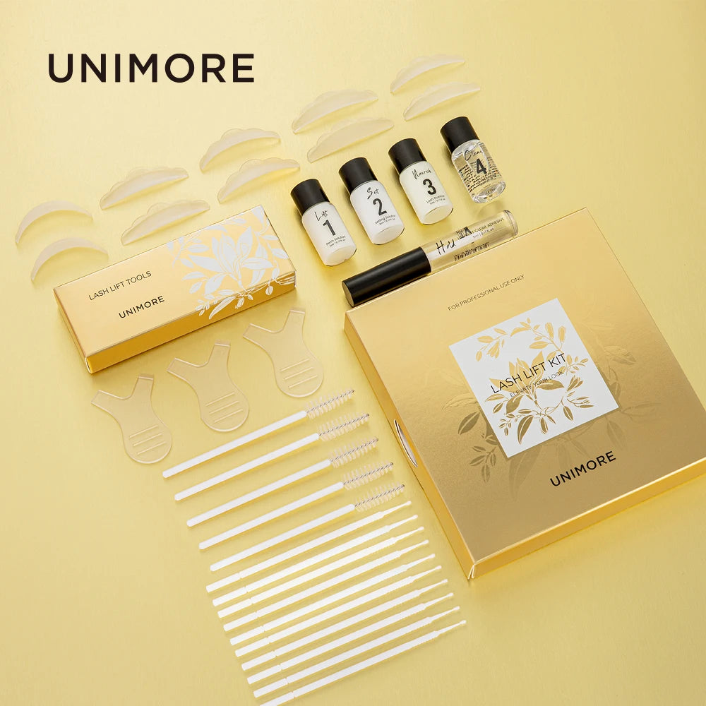 Unimore Sachet Lashes Lift Shield Set Cream Tint Eye Brow Lash Lifting  Lash Lift Perm Kit