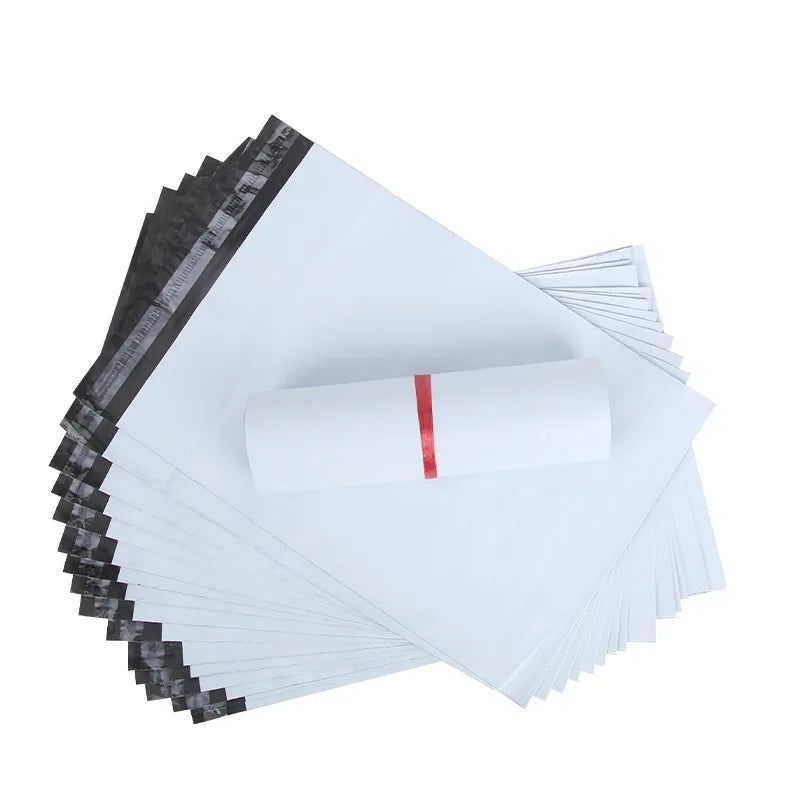 Eco Friendly Custom logo Compostable Poly Mailer Bags Packaging Pink Transport Mail Bag for Clothing Shipping Delivery Polybags