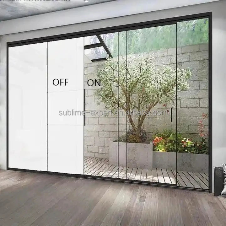 Electric Tint PDLC Film Smart Home Window Glass Clear Smart Film Interior Door Self-adhesive PDLC Smart Film for Glass