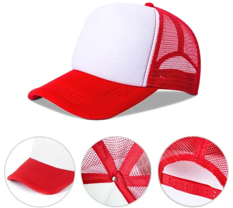 Cheap Custom Promotion Cotton Mesh Travel Embroidery Baseball Cap Advertising Visor Caps