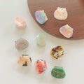 Sweet Cute Head Claw Clip Acetate Cellulose Hair Claws for Children Wholesale Hair Clips
