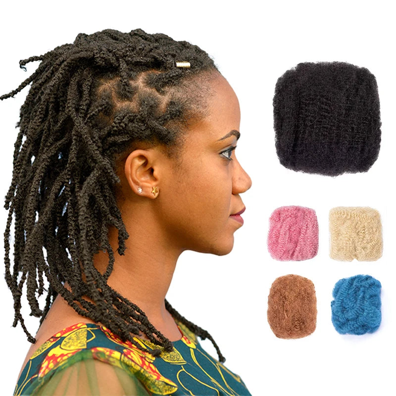 BLT Vendors Price Brazilian Afro Kinky Curly Remy Hair Bulk Human Hair Extensions Sale Can Be Dyed Bleached MegaBDM