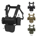 YAKEDA Tactico Molle Body Harness Chest Rig Tactical Vest Bag