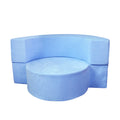 Best Choice Modern Design Single Seat High Density Foam Living Room Corner Sofa Kids Play Couch with Removable Slipcover