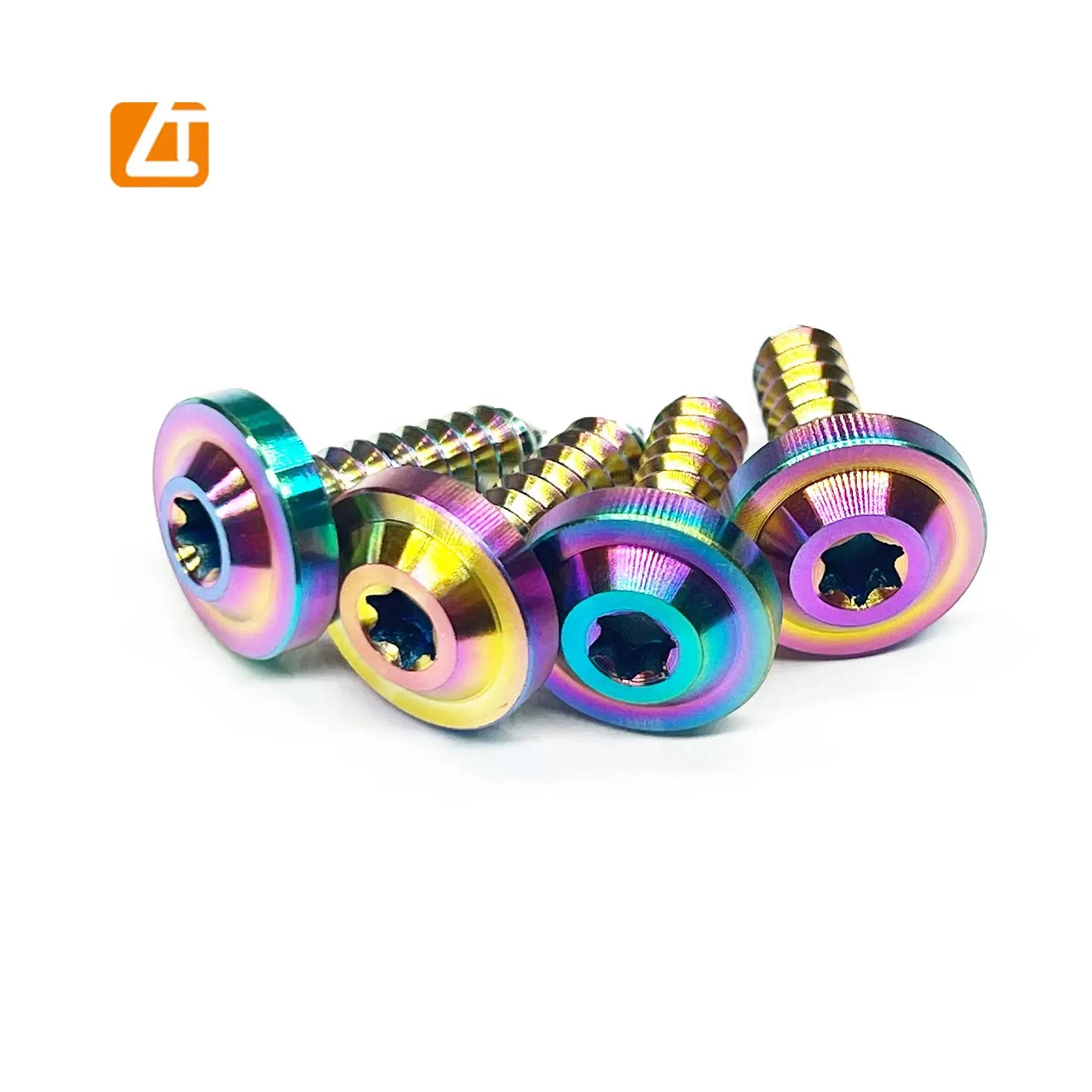 China Screw Supplier Factory Price Steel Self-Tapping Screw Titanium Truss Head Screw Various Colors