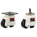 Footmaster GD-60F Universal 50mm Casters Plate Mounting Furniture Machinery Transportation 250kg Load Capacity Adjustable Caster