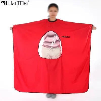 Wanmei 4 Color Wholesale Waterproof Gown Hair Dressing Cloth Artifact Cape Professional Transparent Space Barber Apron