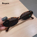 Boyarn New Arrival Trend Small Frame Sunglasses Fashion Oval Sunglasses