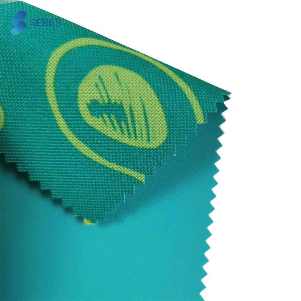 High Fastness 300D Polyester Fabric Waterproof Outdoor Tent Fabric Solution Dyed Polyester For Camping Tent