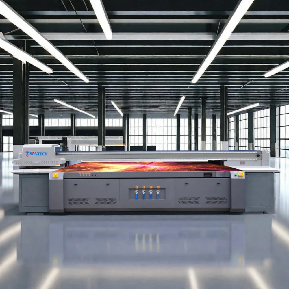 Suntech Digital Inkjet Glass Wood Leather Flatbed UV Printer Plotter