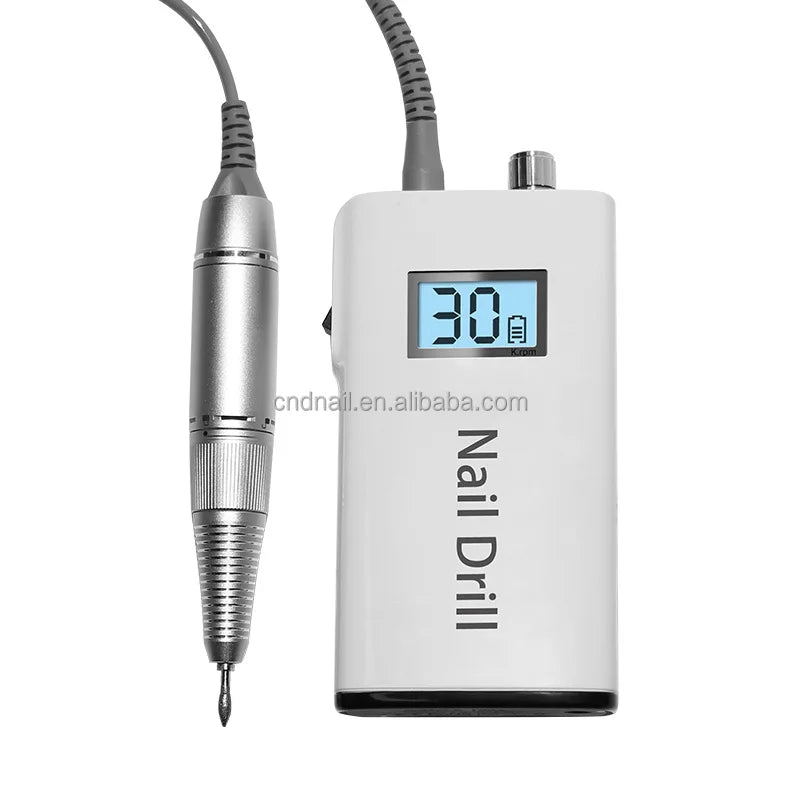 Nail Art Salon Equipment Portable Electric Cordless Nail Drill Manicure Machine for Acrylic Gel Polish