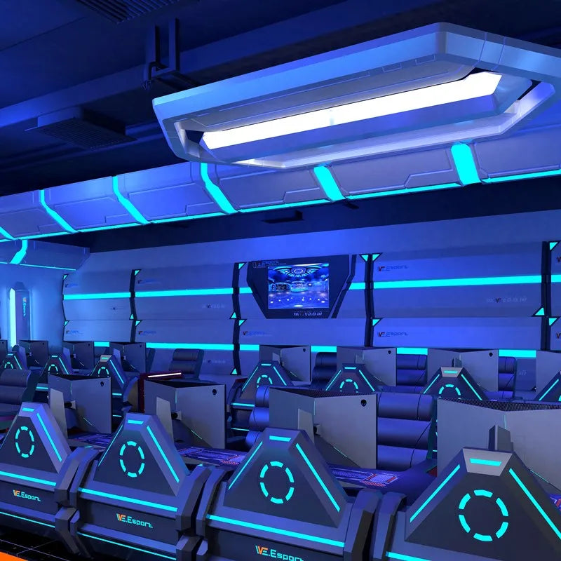 WE E-sports Hotel Furniture Interior Design Gaming Center Design E-sports Hotel Design and Decoration