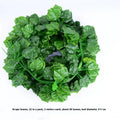 Garland Artificial Vine Ivy Green Plant Decoration Cover Strip Store Decoration Grape Leaf Vine Artificial Fake Hanging Plants