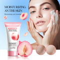 SADOER Private Label Peach Moisturizing Face Wash Deep Clearing Whitening Pore Face Cleanser MegaBDM