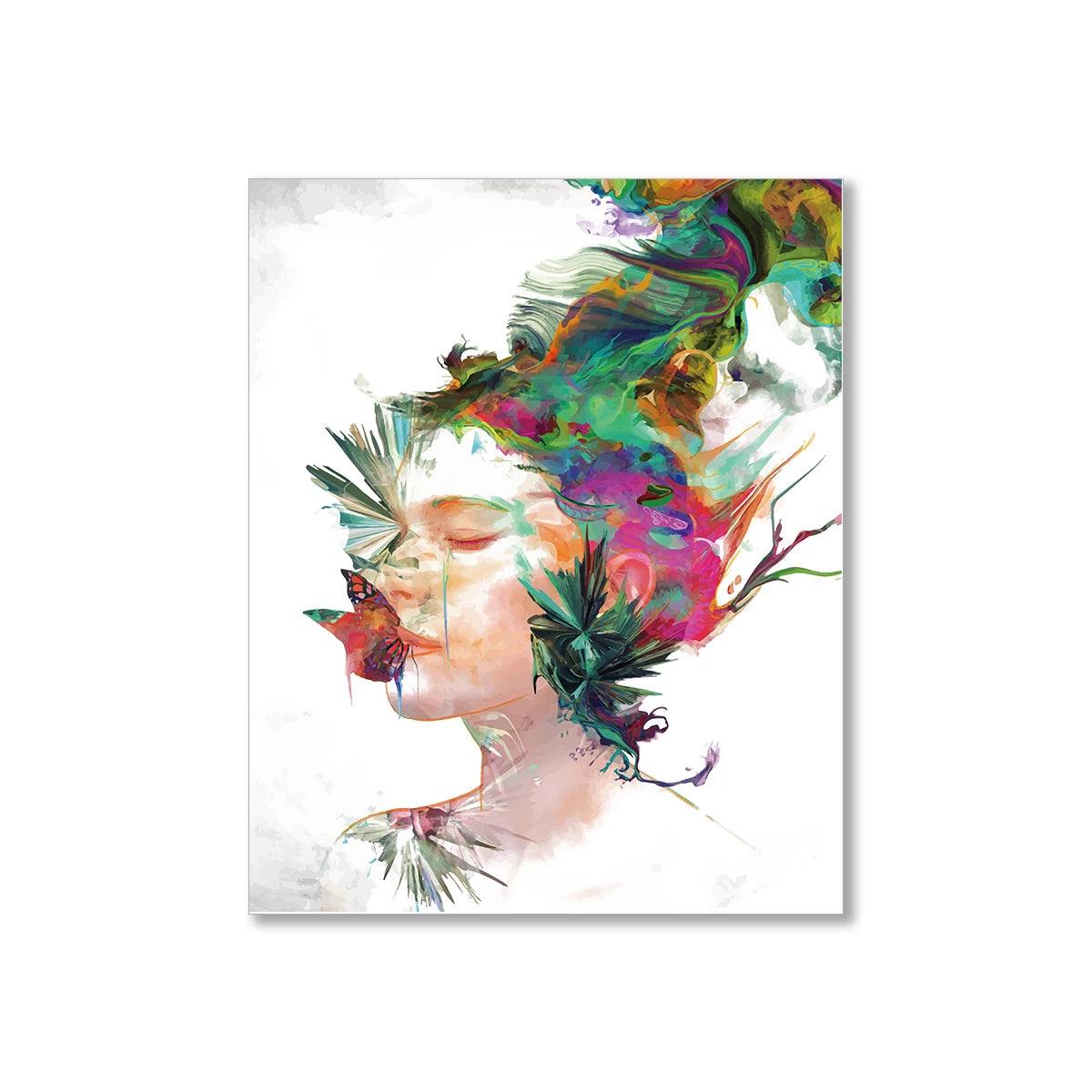 Modern Poster Color Wall Art Painting Print Living Room Bedroom Wall Picture