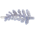 Fashion Christmas Leaf Hair Clip 8.2CM Large Size Women Hair Barrettes Leaf Side Clip Bangs Hair Ornament