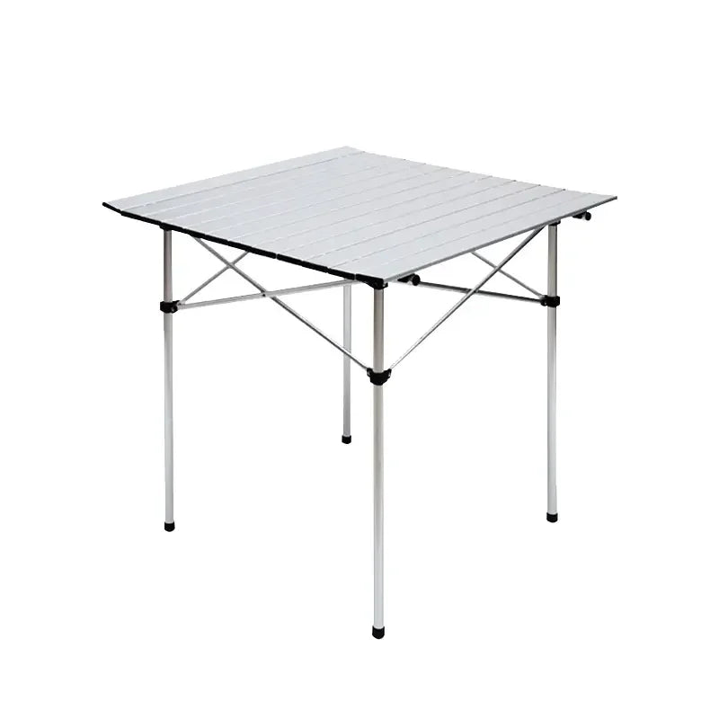 Wholesale Outdoor Portable Aluminium Picnic Egg Roll BBQ Folding Camping Table