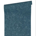 Made Germany Luxury Floral Wallpaper Rolls Blue Grey Silver Non Woven Vinyl Contract Wallpaper for Living Room Hotel 1005x053m