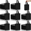 Lightweight Cartoon Non-Woven Recycling Shopping Tote Long Handle Durable Portable Shopper Baggies Groceries Eco Supermarket
