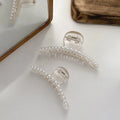 Sweet New Fashion Pearl Hair Claw Clips for Women and Girls Hair Accessory Jaw Clip Decoration