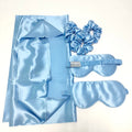 Wholesale Luxury Double Side 100% Silk Pillow Case Mulberry 22 MM Silk Pillowcase and Eye Mask Gift Set