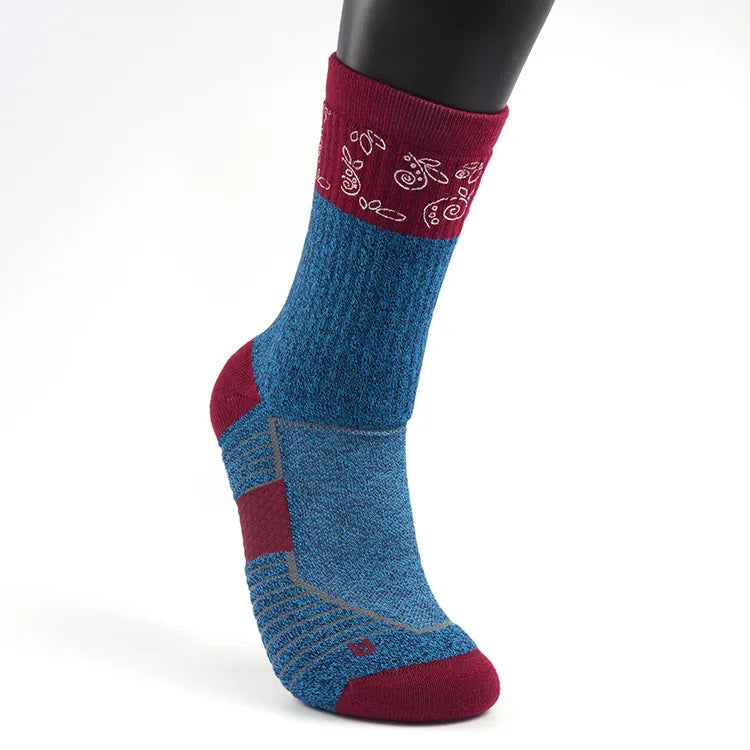 Fashion Sports Men's European American Style Running Basketball Training Socks GECKO MASTER Printed Socks Hot Style Nylon for