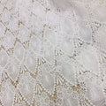 African Embroidery Wedding Dresses Cord Lace Fabric