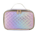 Portable Travel Toiletry Pouch with Waterproof Zipper Cosmetic Bags for Beauty & Personal Care Makeup Cases